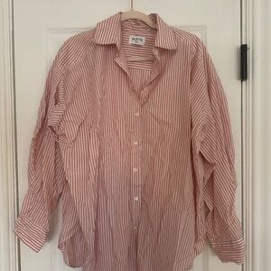 Olette oversized button down